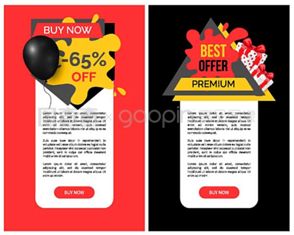 最好的折扣和產品,65%的銷售矢量網站模板?，F在的盒子在商店和商店購買,有促銷和建議。